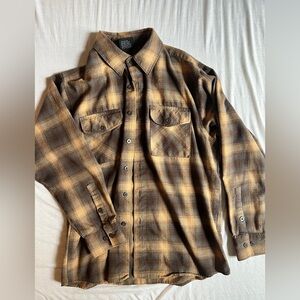 YAGO Brown Flannel
